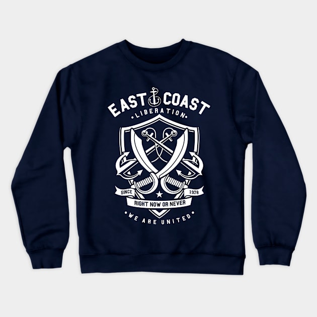 East Coast Liberation Crewneck Sweatshirt by Z1